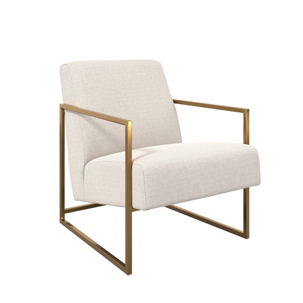 Soho Nordic Beige & Gold Chair - Skandi London