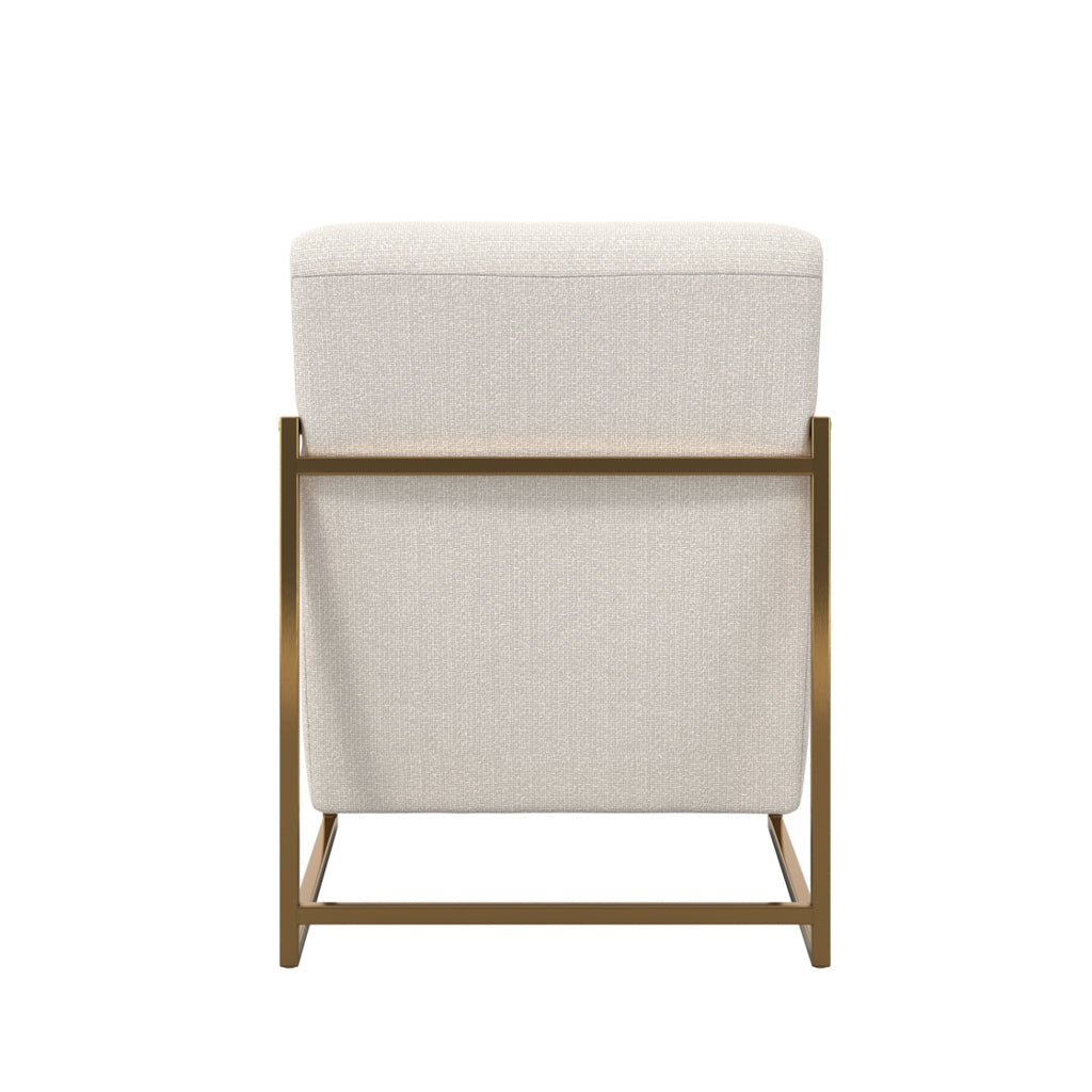 Soho Nordic Beige & Gold Chair - Skandi London
