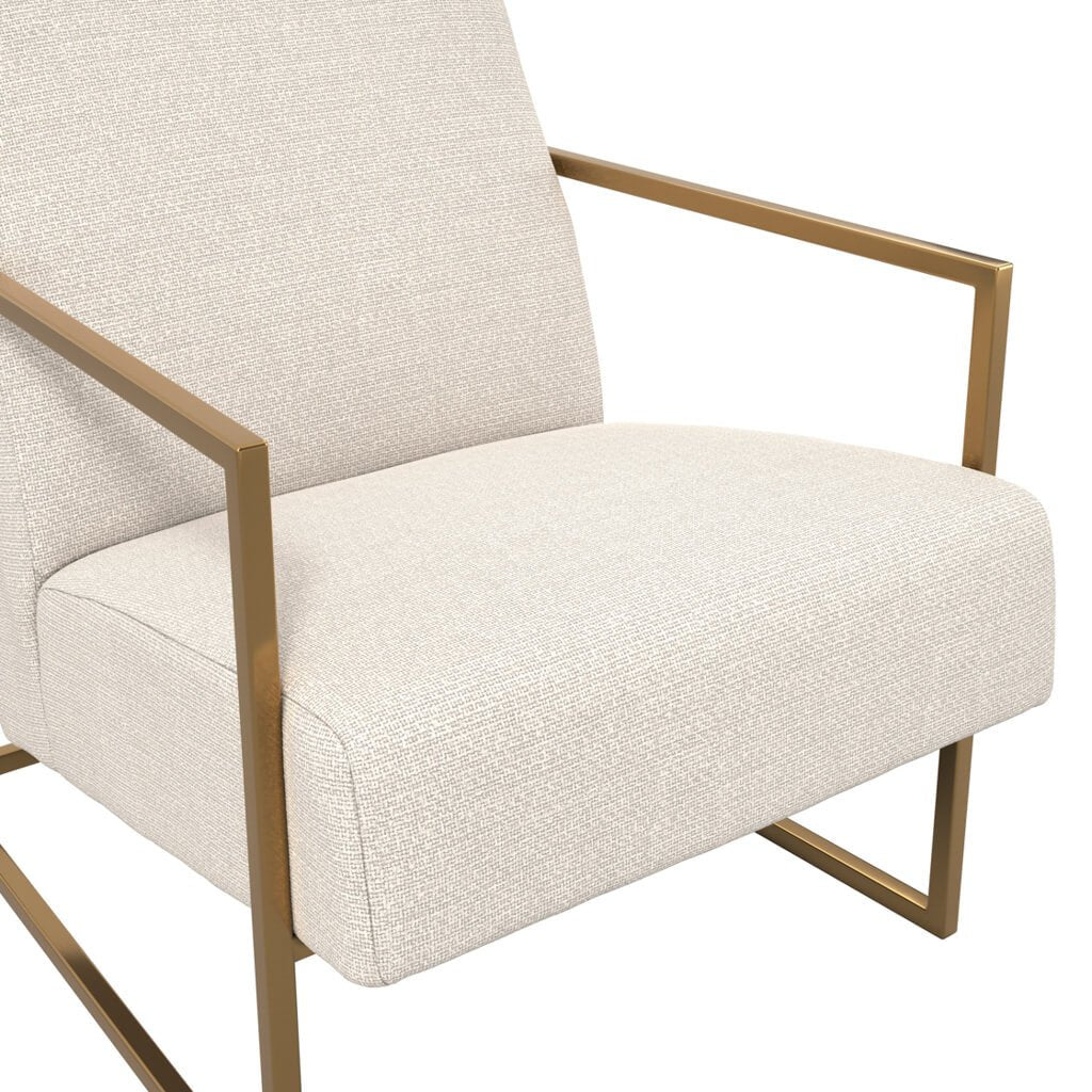 Soho Nordic Beige & Gold Chair - Skandi London