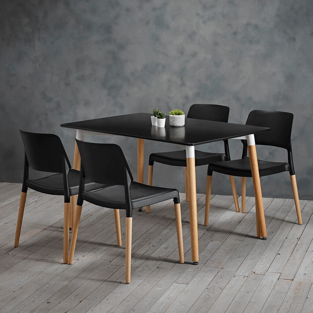 Soho Nordic Black Dining Chair - Skandi London