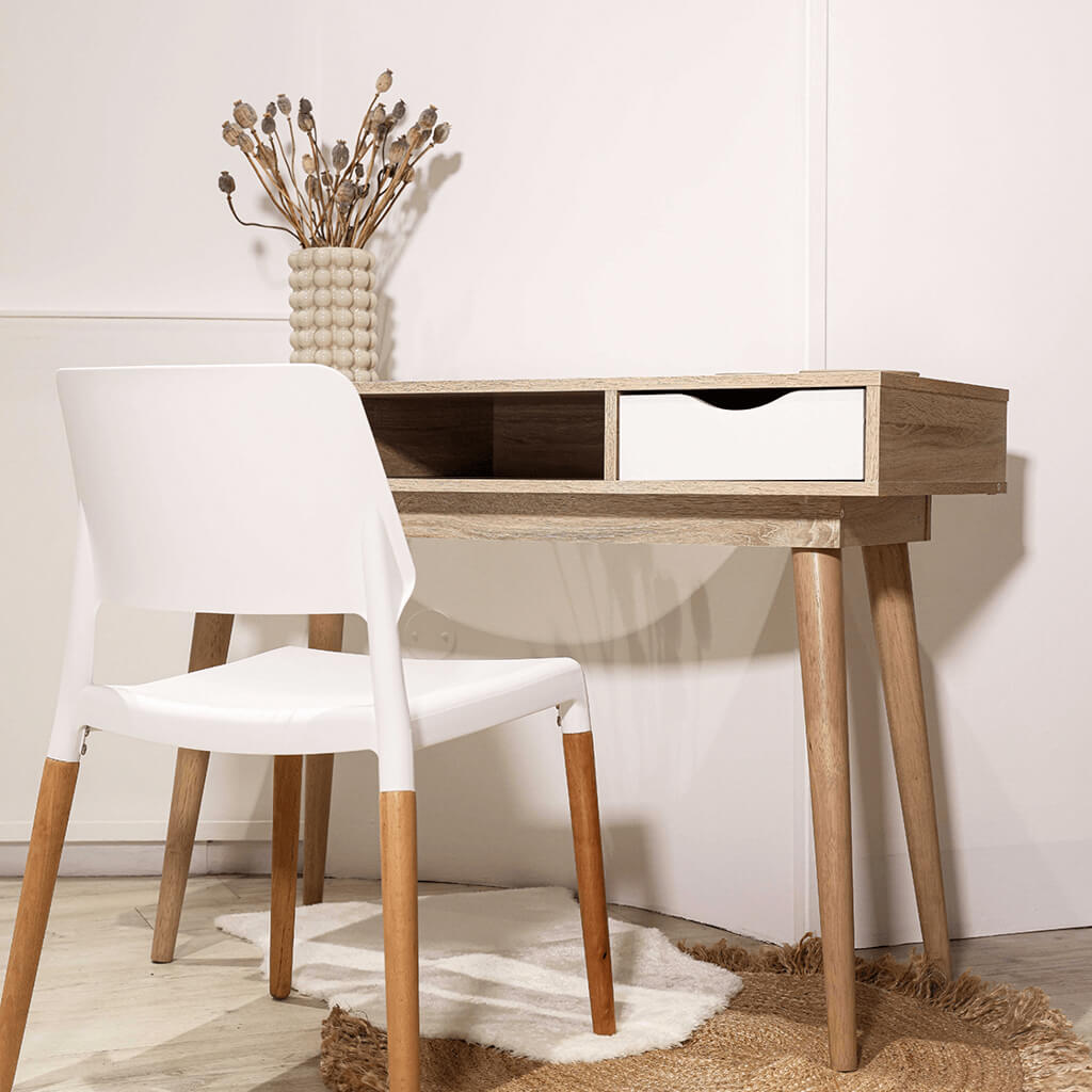 Soho Nordic White Dining Chair - Skandi London