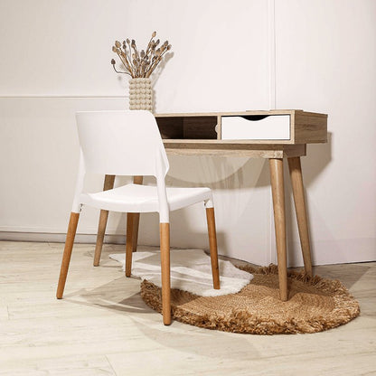 Soho Nordic White Dining Chair - Skandi London
