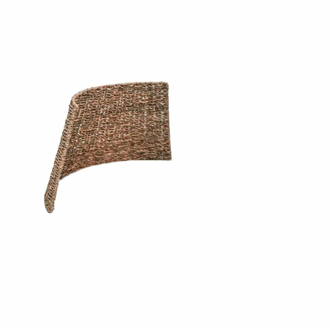 Hella Seagrass Round Foldable Tree Skirt