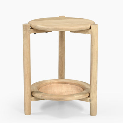 Hackney Rattan End Table - Skandi London