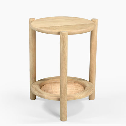 Hackney Rattan End Table - Skandi London