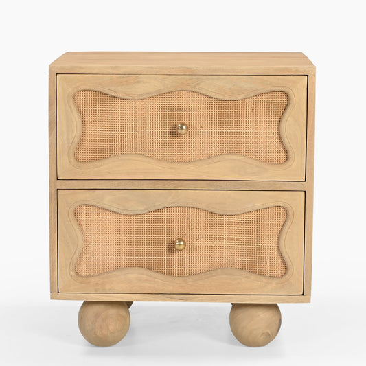 Camden Two Drawers Side Table - Skandi London