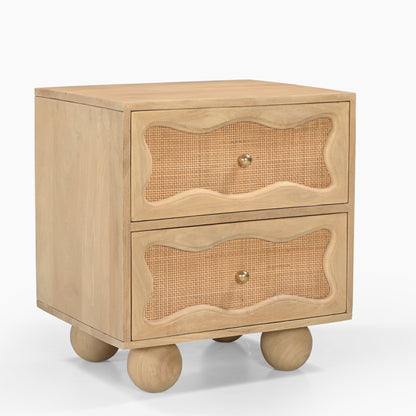 Camden Two Drawers Side Table - Skandi London