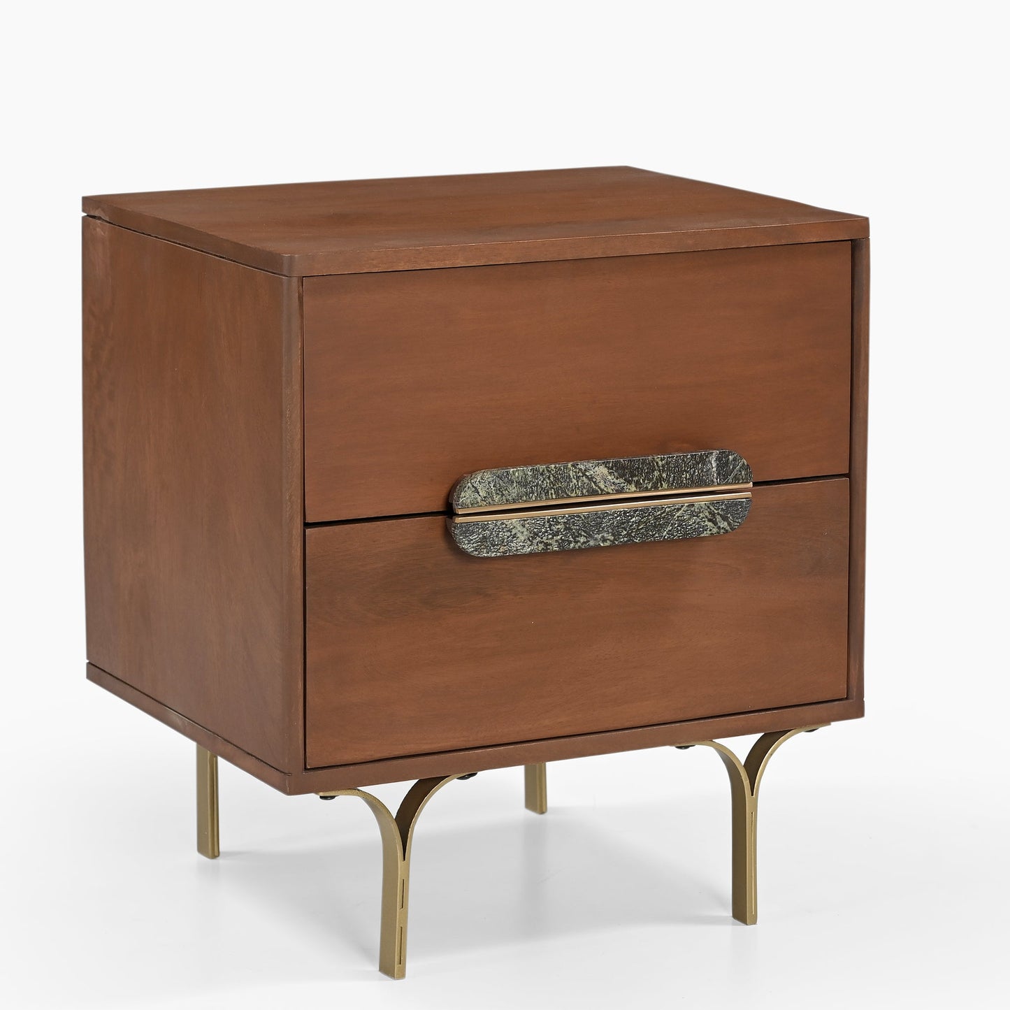 Westminster Two Drawer Bedside Table - Skandi London