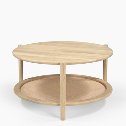 Hackney Rattan Coffee Table - Skandi London