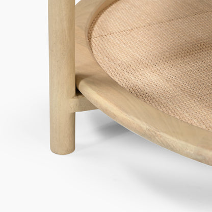 Hackney Rattan Coffee Table - Skandi London