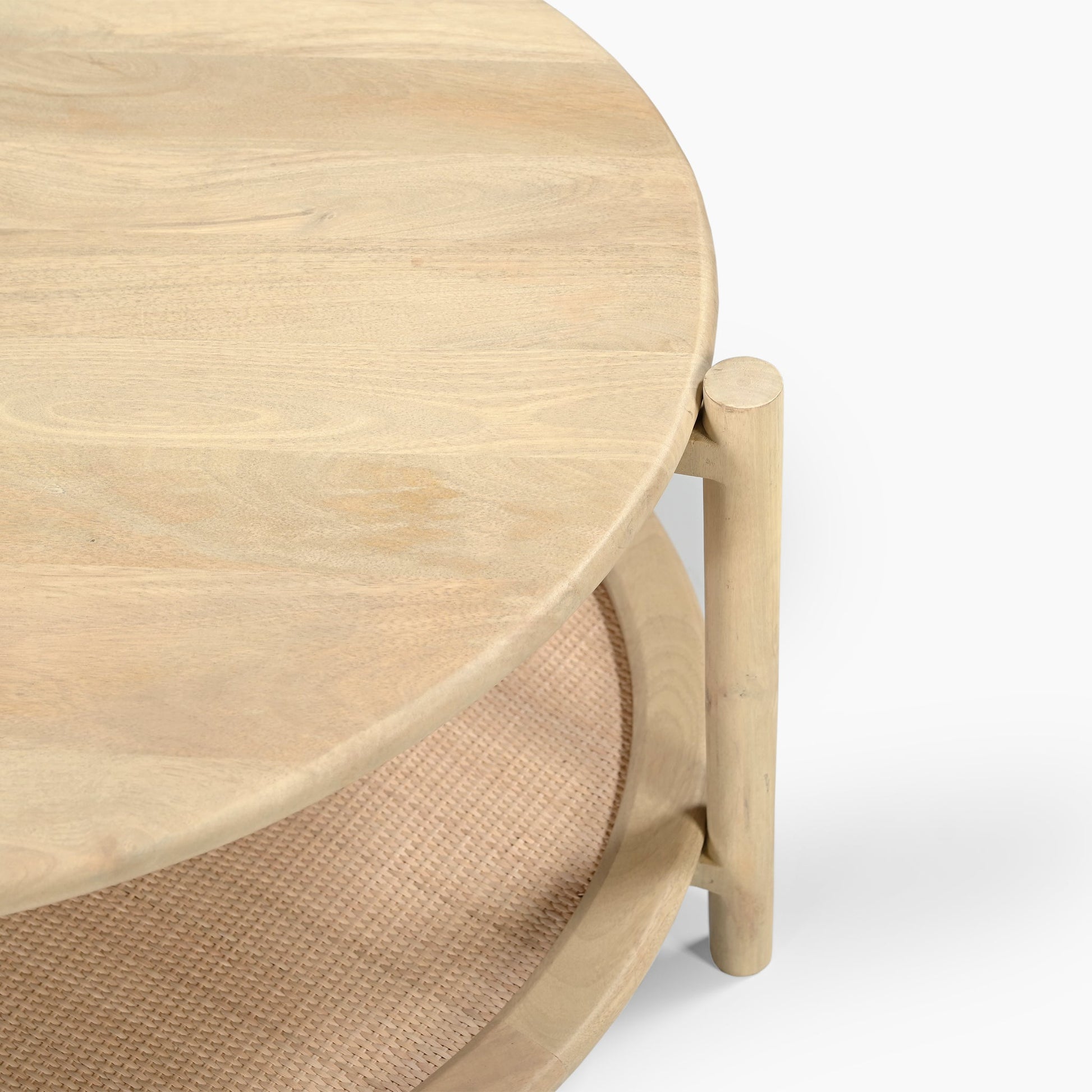 Hackney Rattan Coffee Table - Skandi London