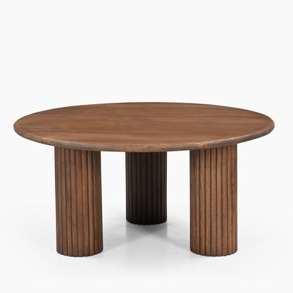 Shadwell Ribbed Coffee Table - Skandi London