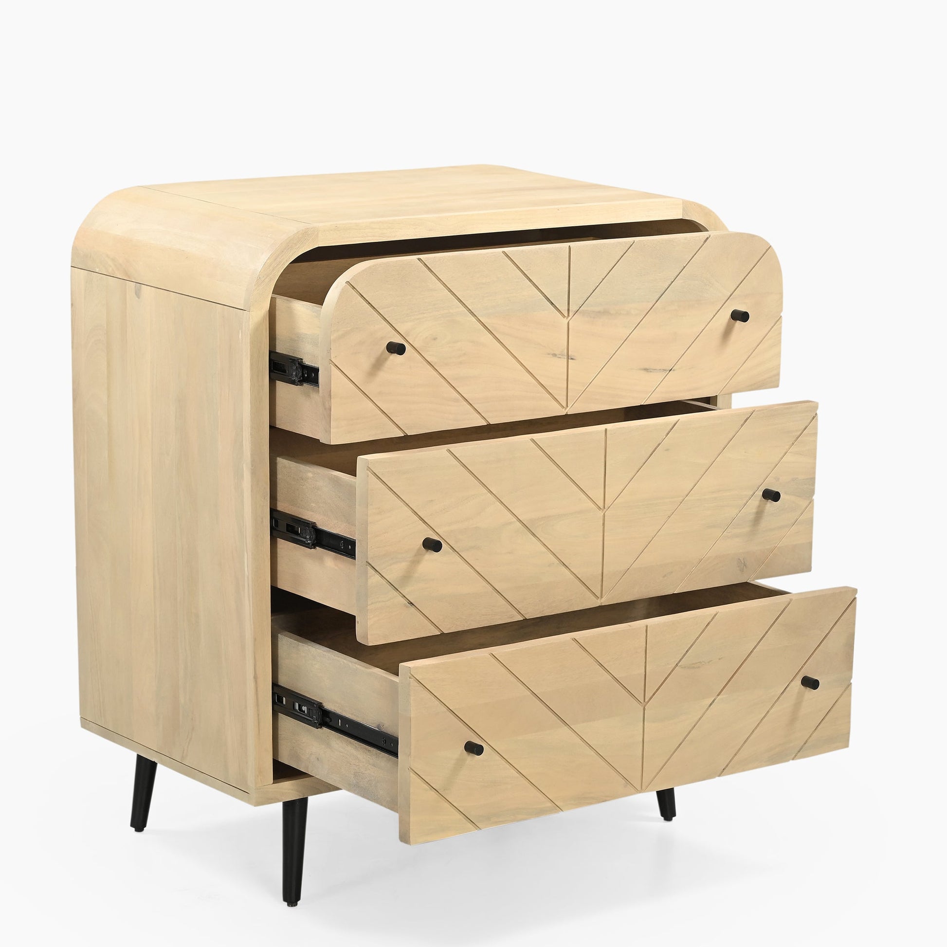 Islington Three Chest Of Drawers - Skandi London