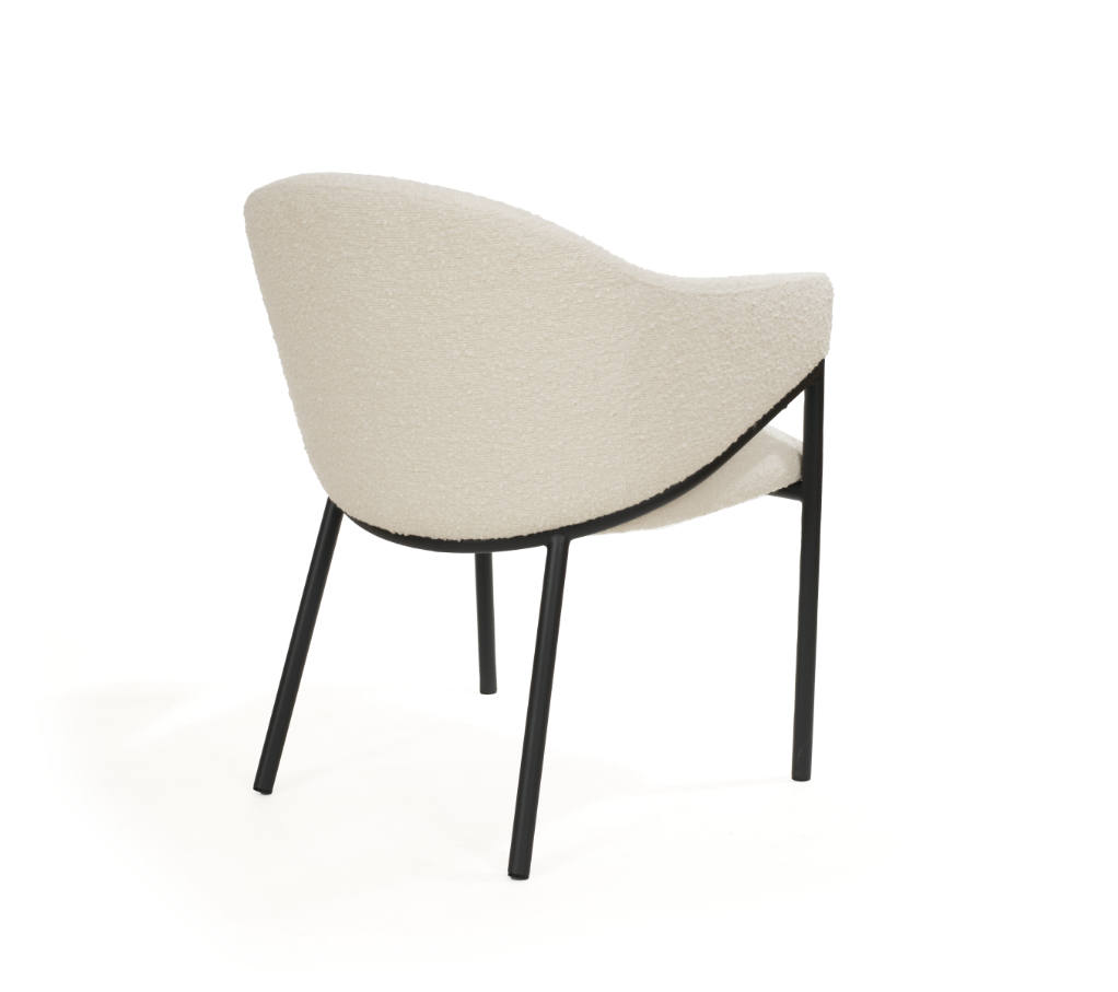 Aidan Armchair - Polar Bouclé - Set of 2