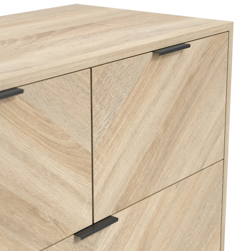 Soho Nordic Chevron 4 Dr Chest - Skandi London