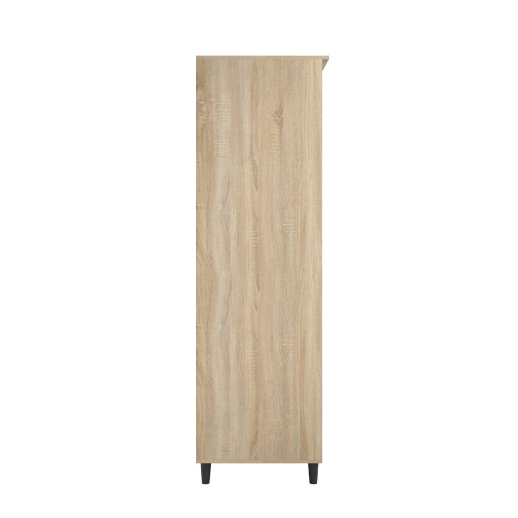 Soho Nordic Chevron 2 Door Wardrobe - Skandi London