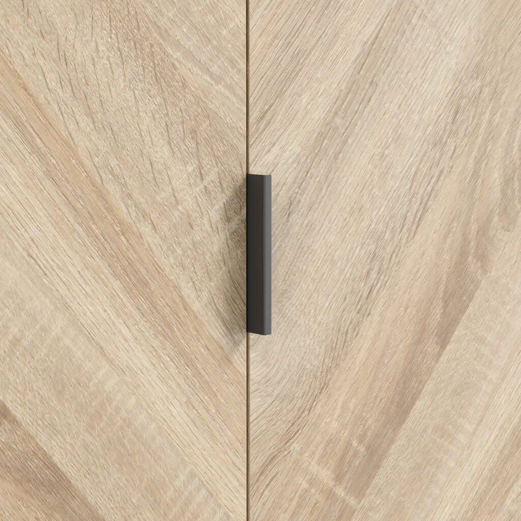Soho Nordic Chevron 2 Door Wardrobe - Skandi London