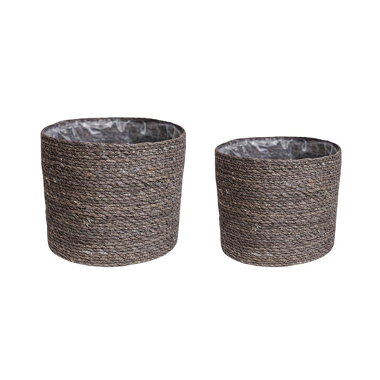 Aarhus Slate Basket Set of 2 - Skandi London