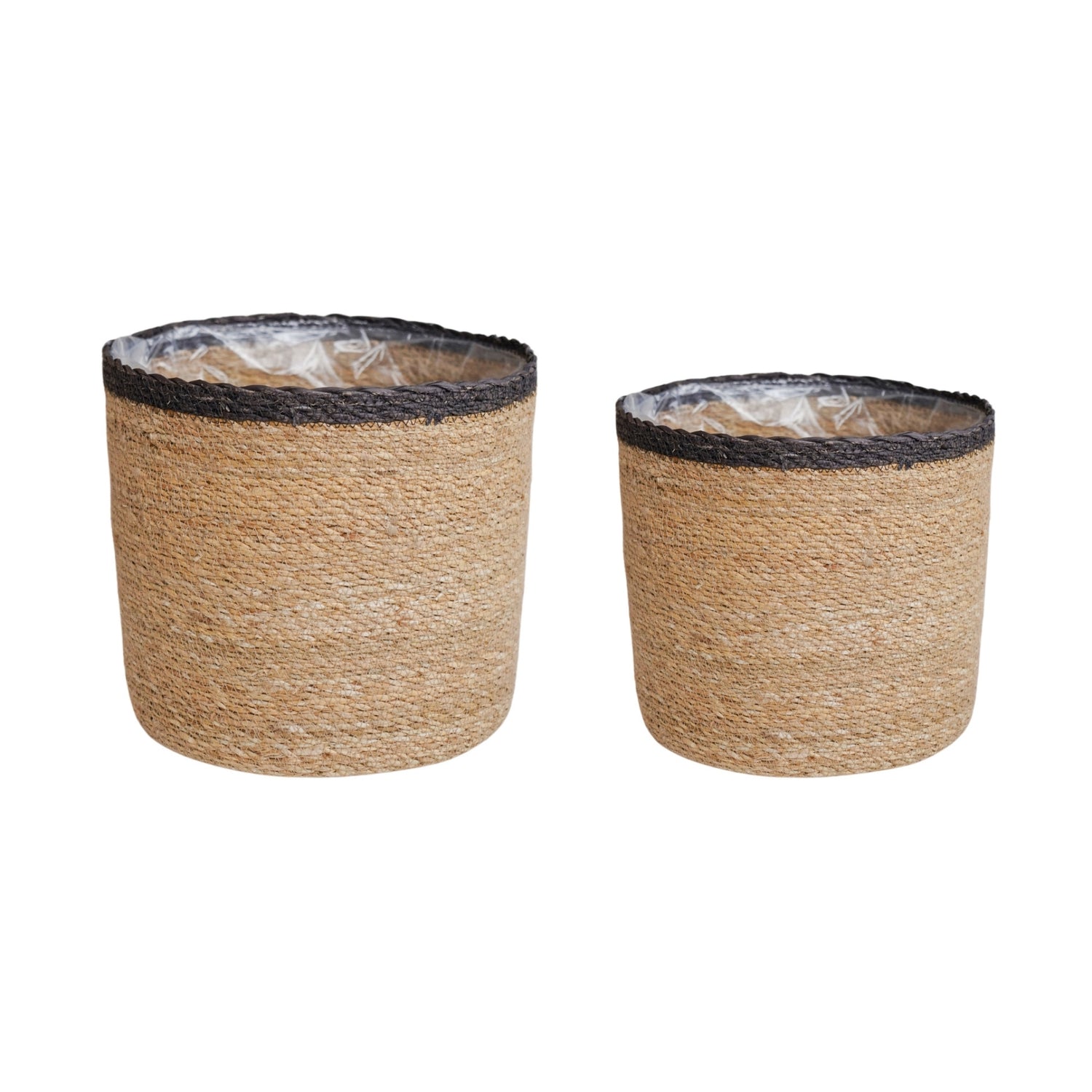 Aarhus Slate Rim Basket Set of 2 - Skandi London