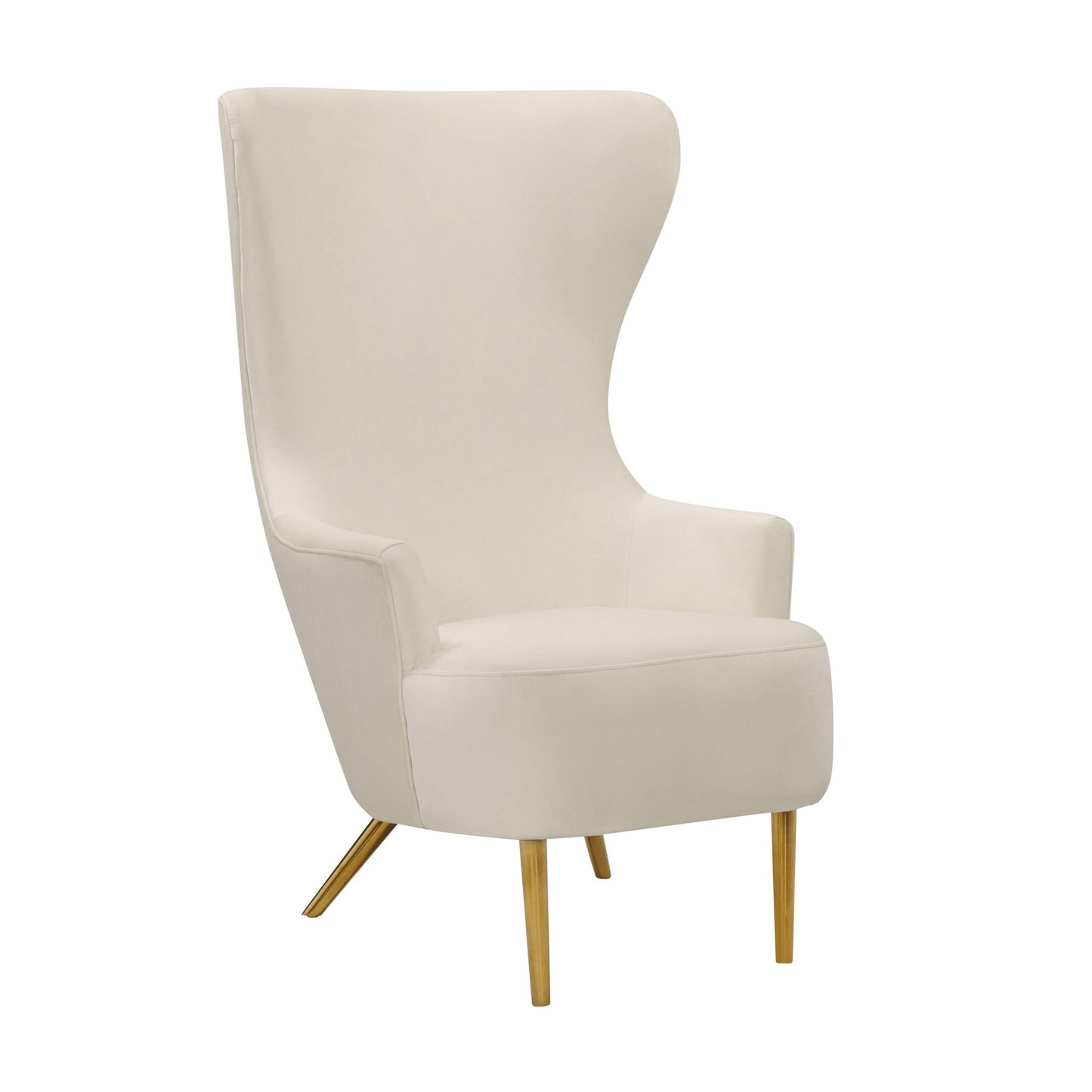 Julia Cream Wingback Chair - Skandi London