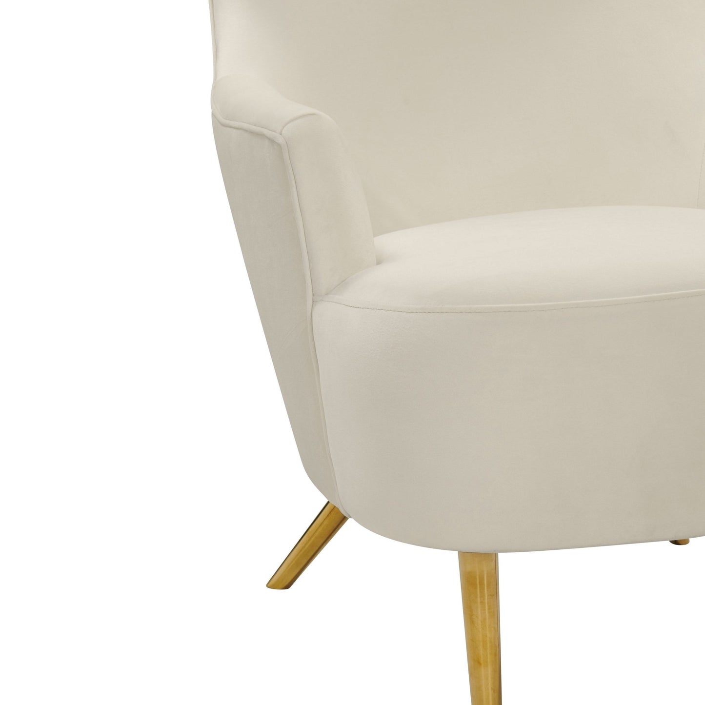 Julia Cream Wingback Chair - Skandi London