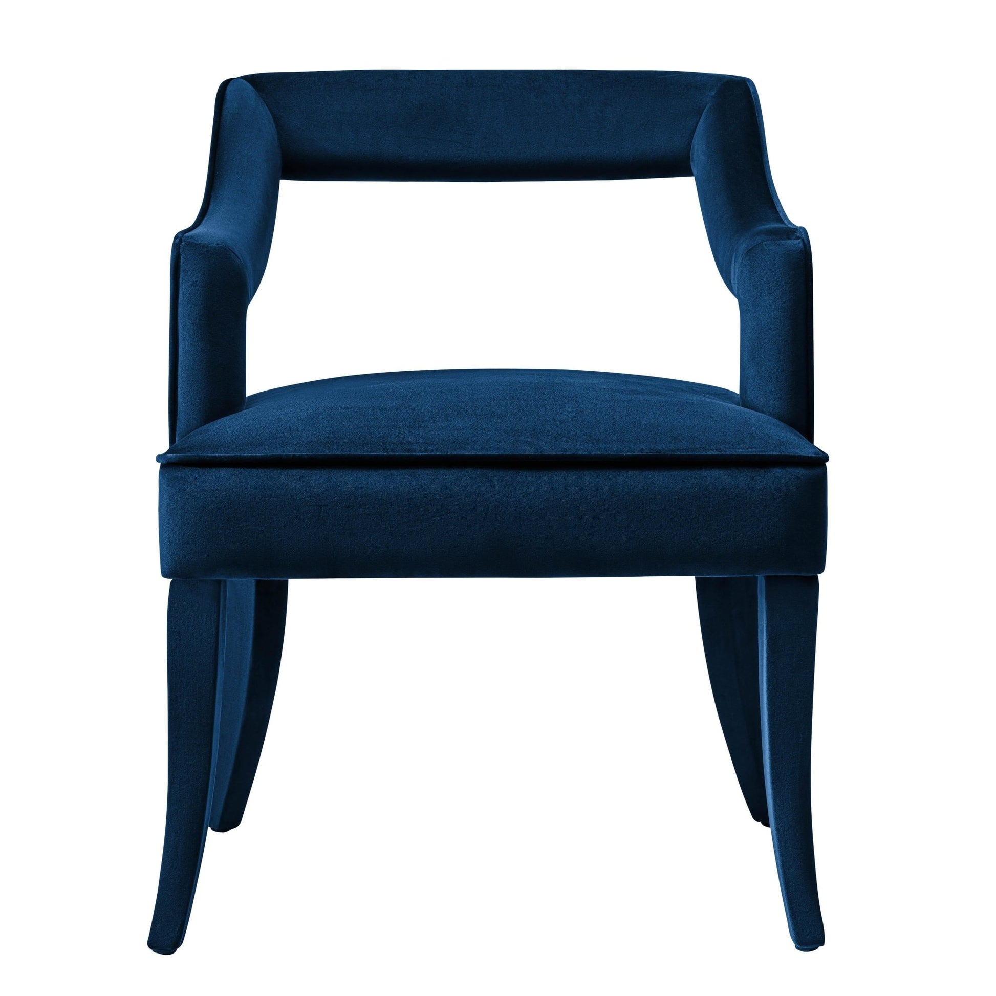 Tiffany Navy Velvet Chair - Skandi London