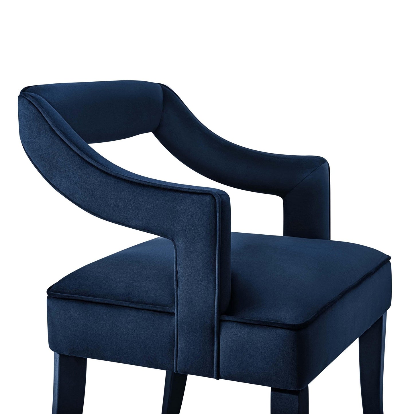 Tiffany Navy Velvet Chair - Skandi London