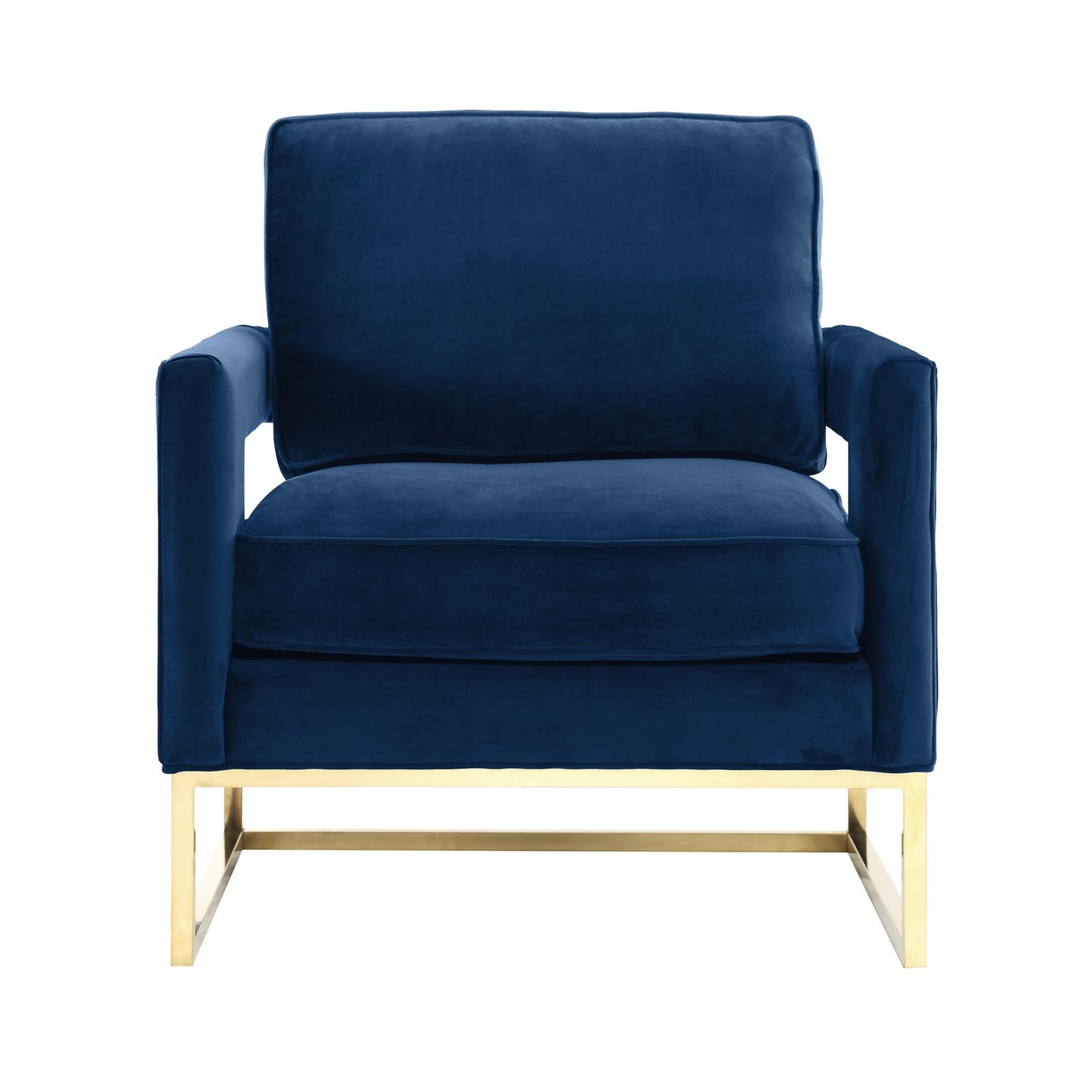 Avery Navy Velvet Chair - Skandi London