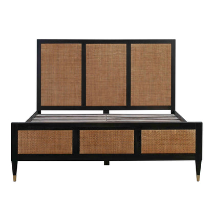 Sierra Noir Bed in King - Skandi London