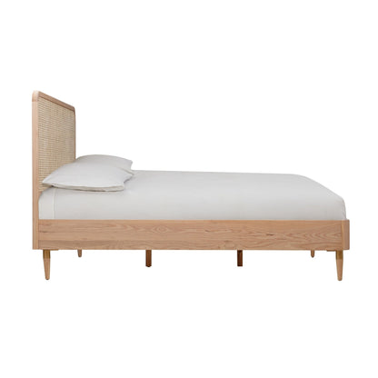 Carmen Cane Bed in King - Skandi London