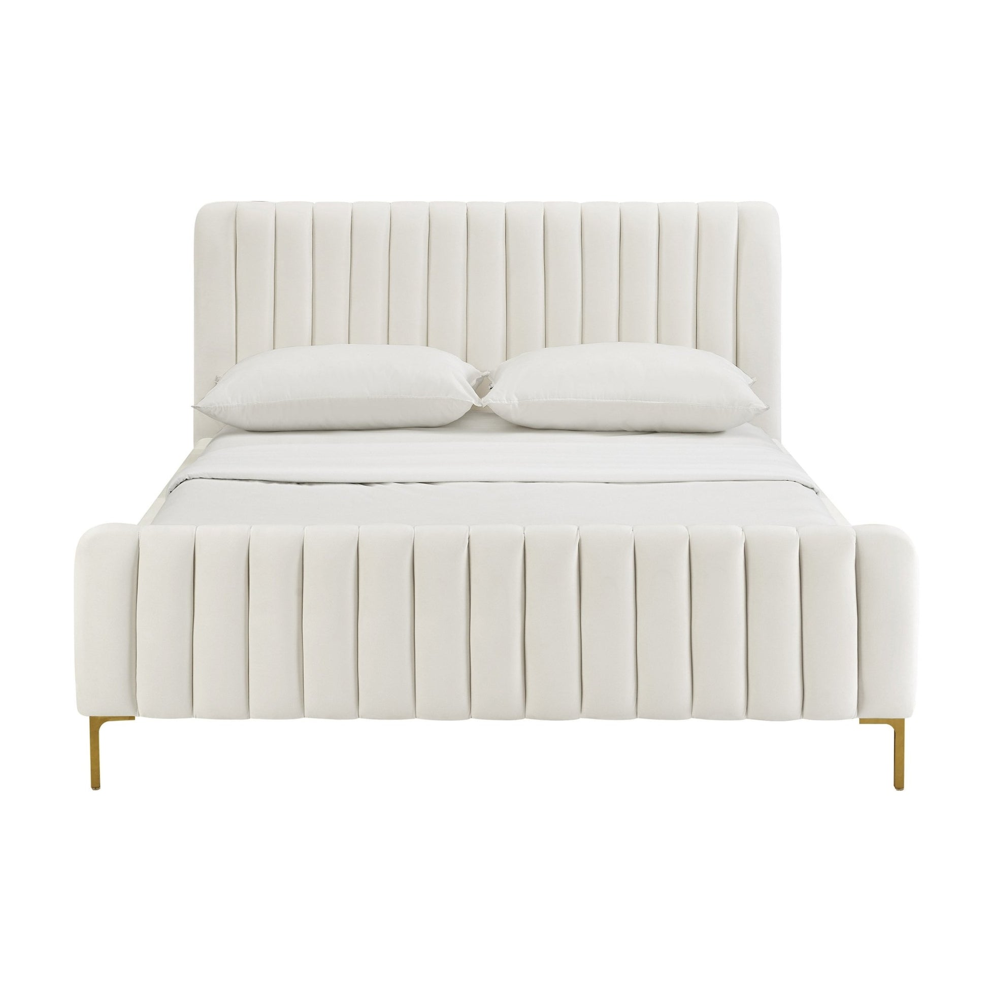 Angela Cream Bed in Super King - Skandi London