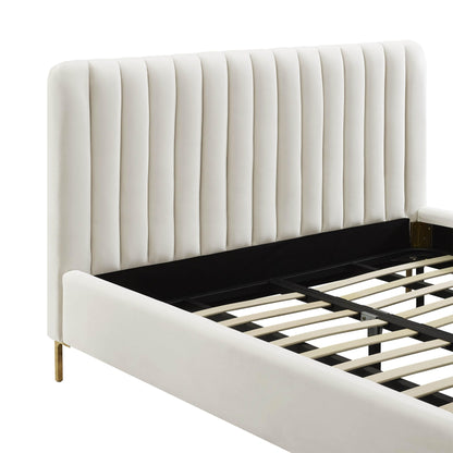 Angela Cream Bed in Super King - Skandi London