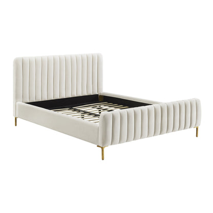 Angela Cream Bed in King - Skandi London