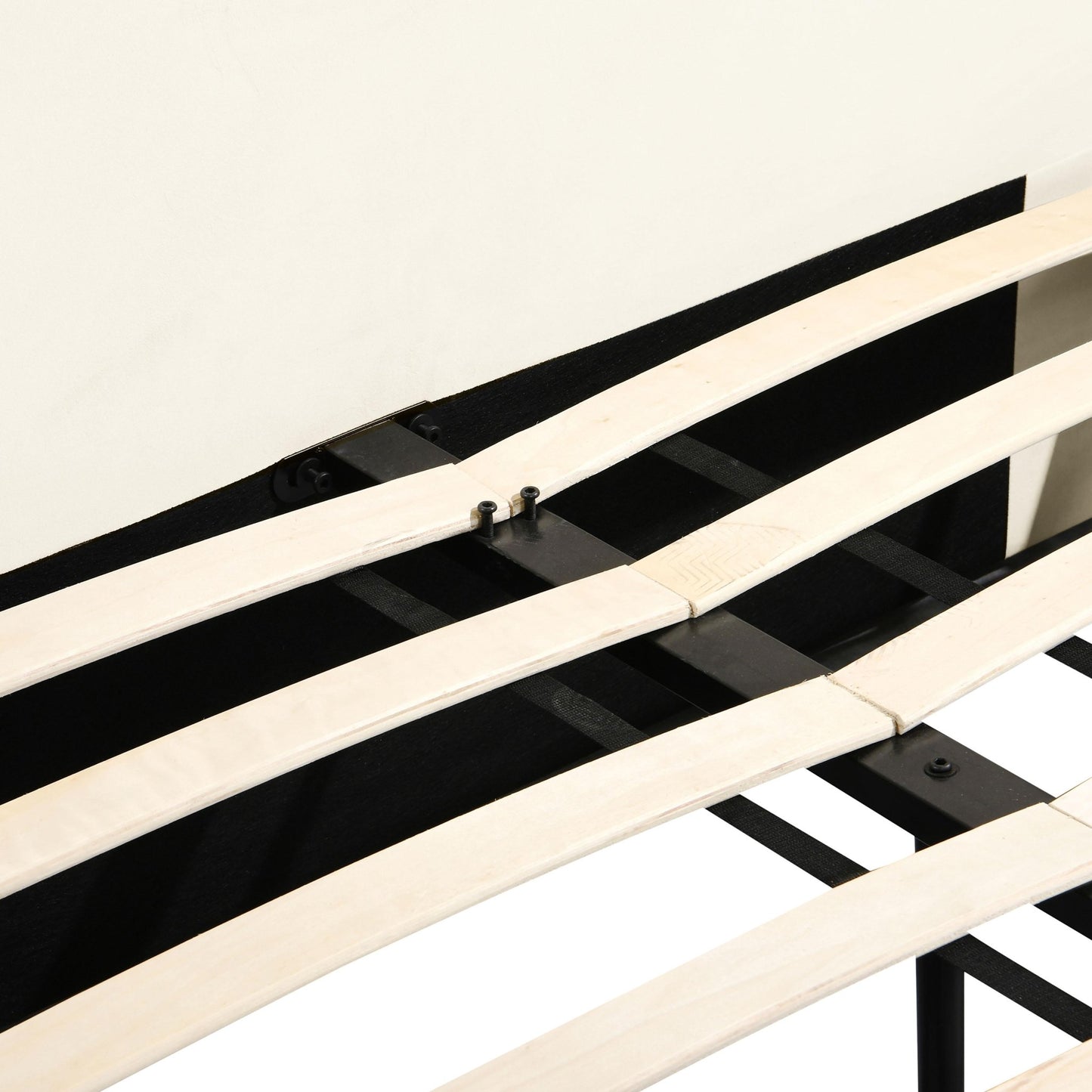 Athara Cream Velvet King Bed - Skandi London