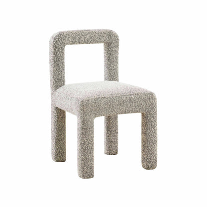 Hazel Grey Boucle Dining Chair - Skandi London