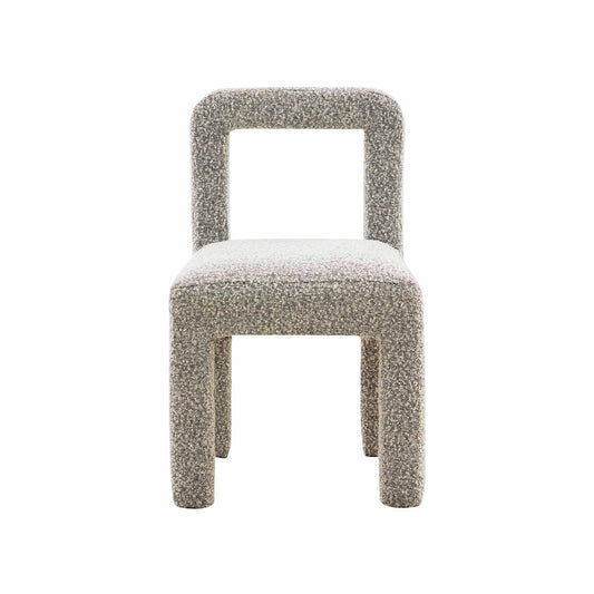 Hazel Grey Boucle Dining Chair - Skandi London