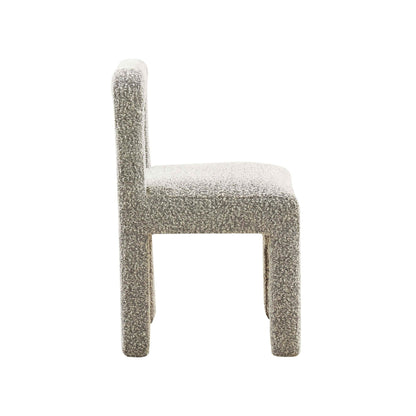 Hazel Grey Boucle Dining Chair - Skandi London