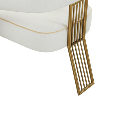 Corralis Cream Performance Linen Dining Chair - Skandi London