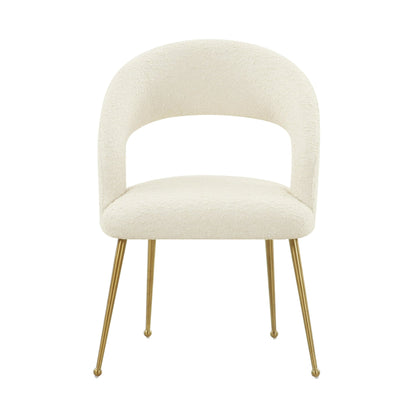 Rocco Cream Boucle Dining Chair - Skandi London