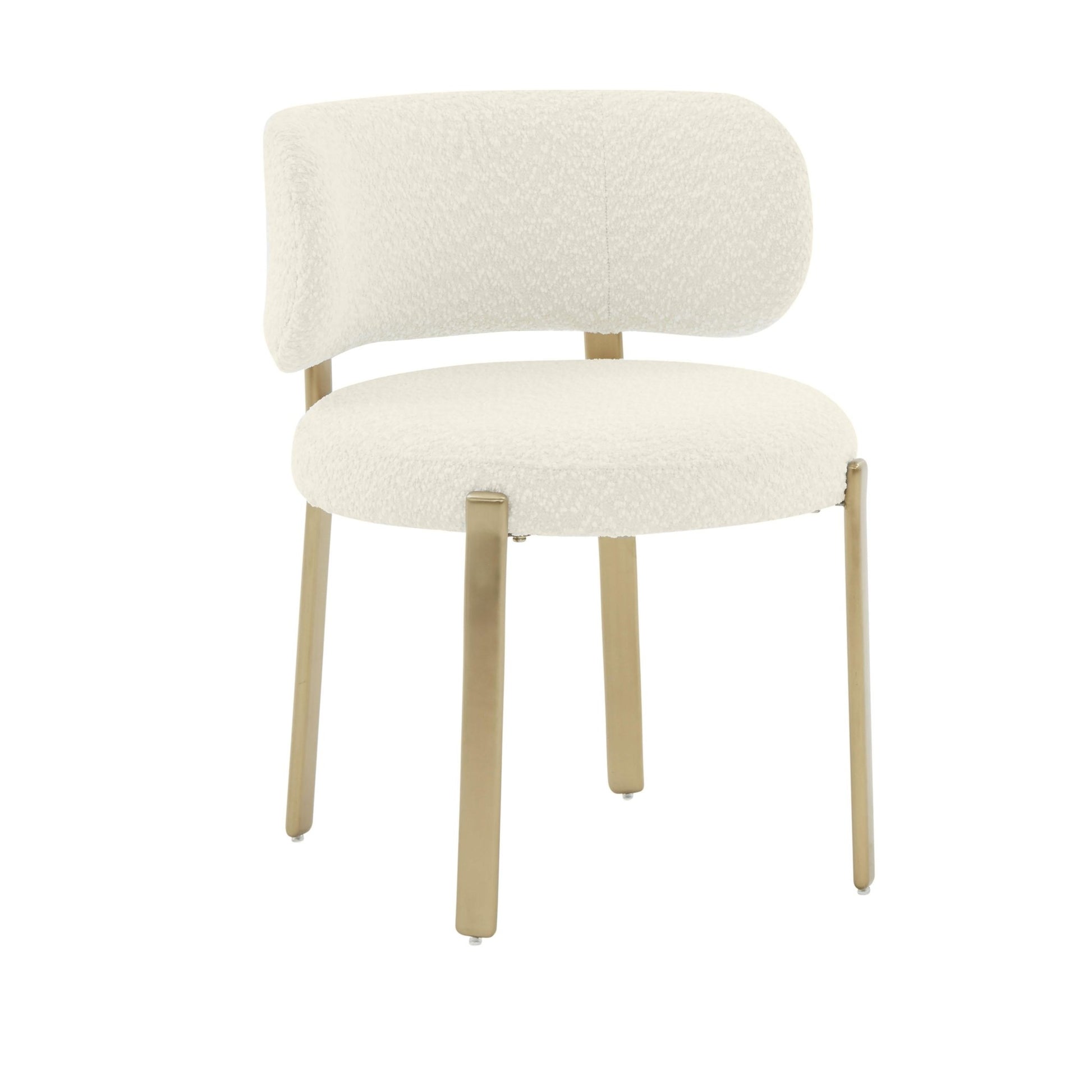 Margaret Cream Boucle Dining Chair - Skandi London