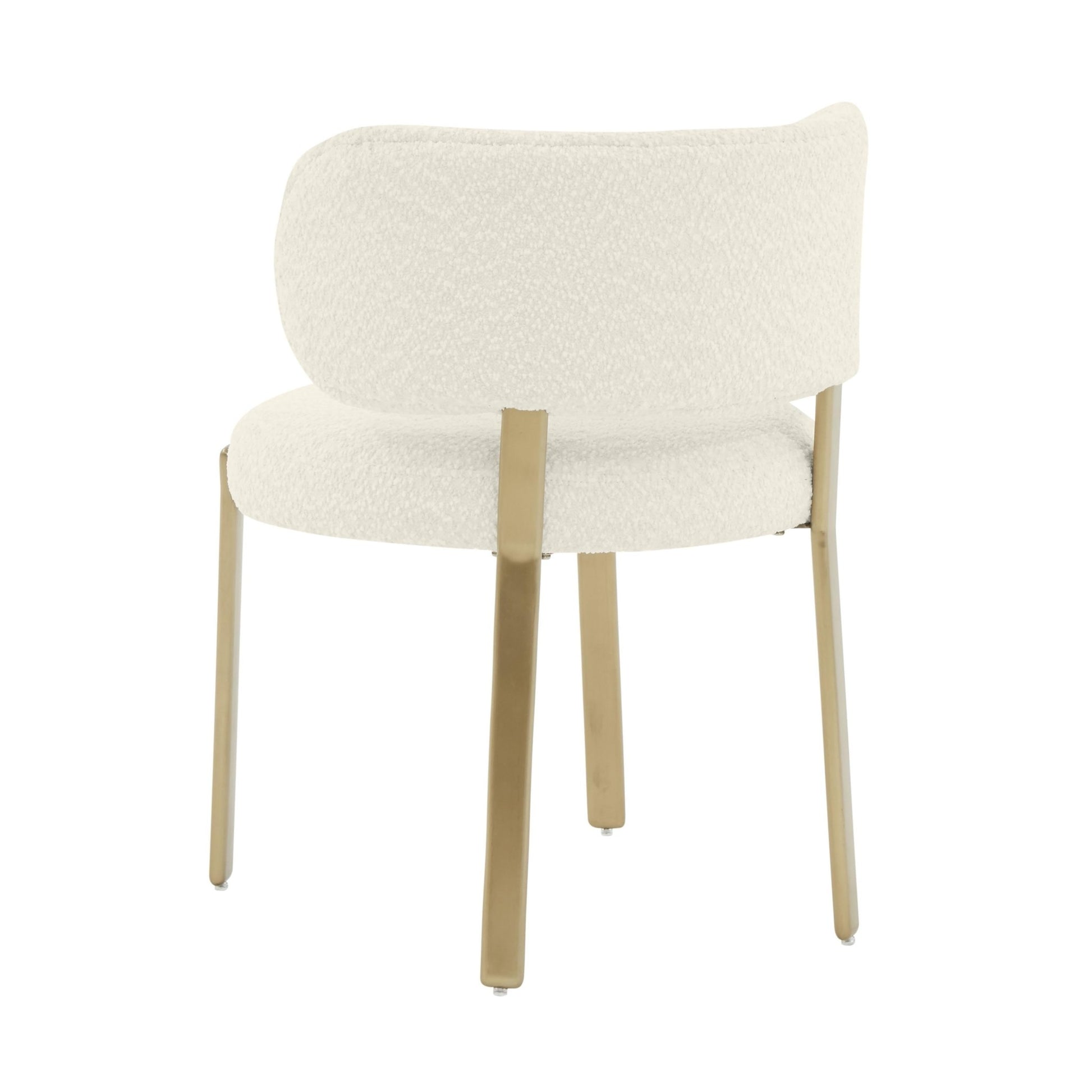 Margaret Cream Boucle Dining Chair - Skandi London