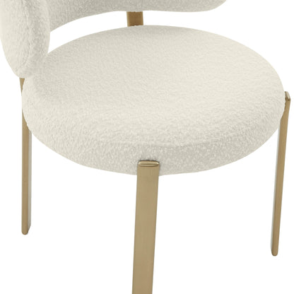 Margaret Cream Boucle Dining Chair - Skandi London