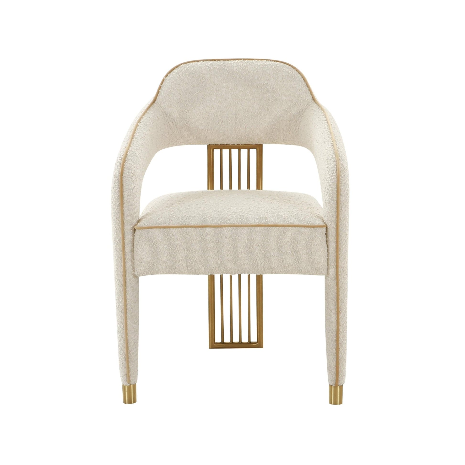 Corralis Cream Boucle Dining Chair - Skandi London