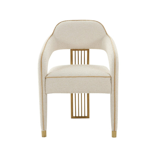 Corralis Cream Boucle Dining Chair - Skandi London
