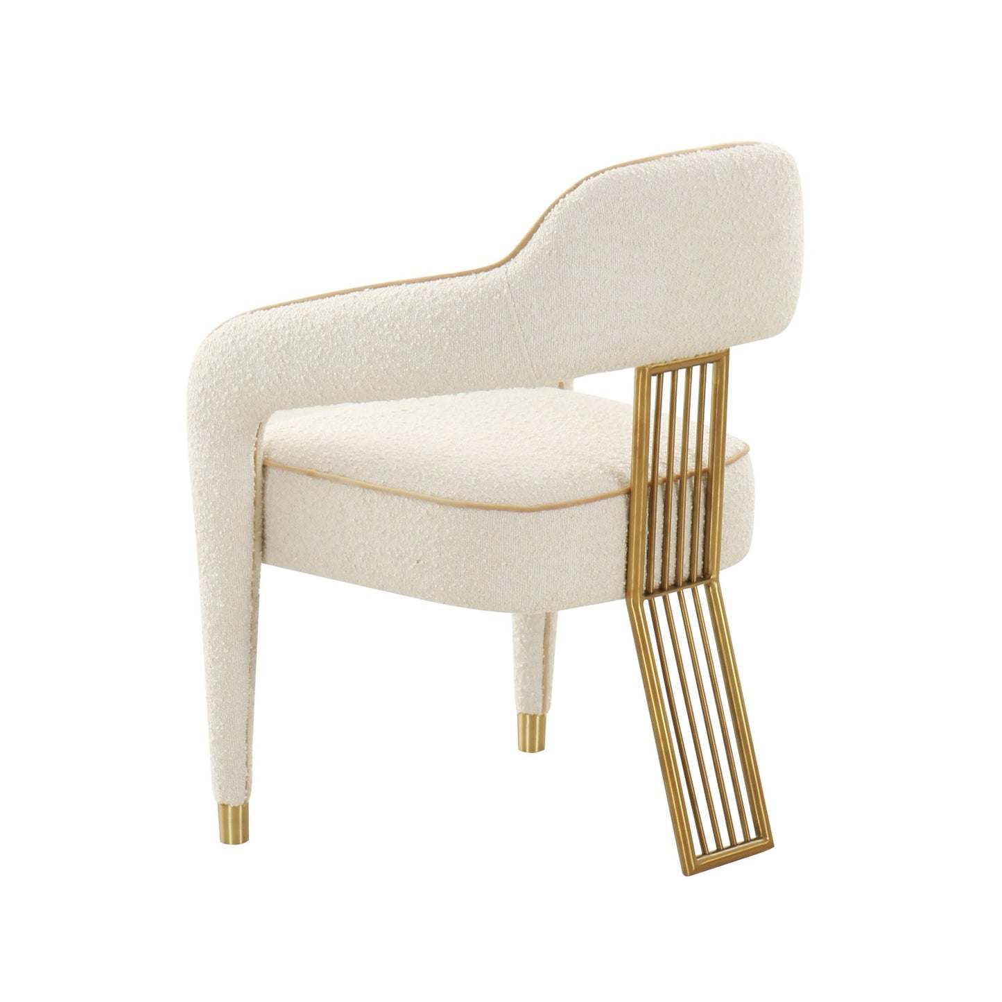 Corralis Cream Boucle Dining Chair - Skandi London