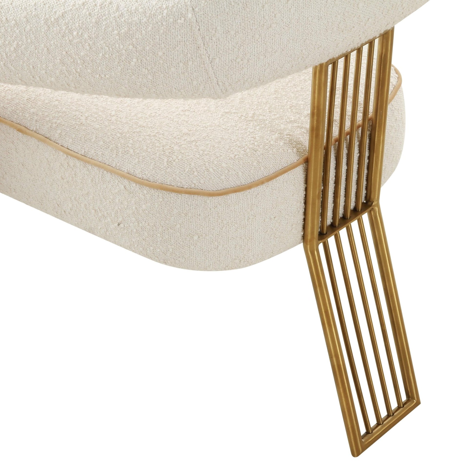 Corralis Cream Boucle Dining Chair - Skandi London