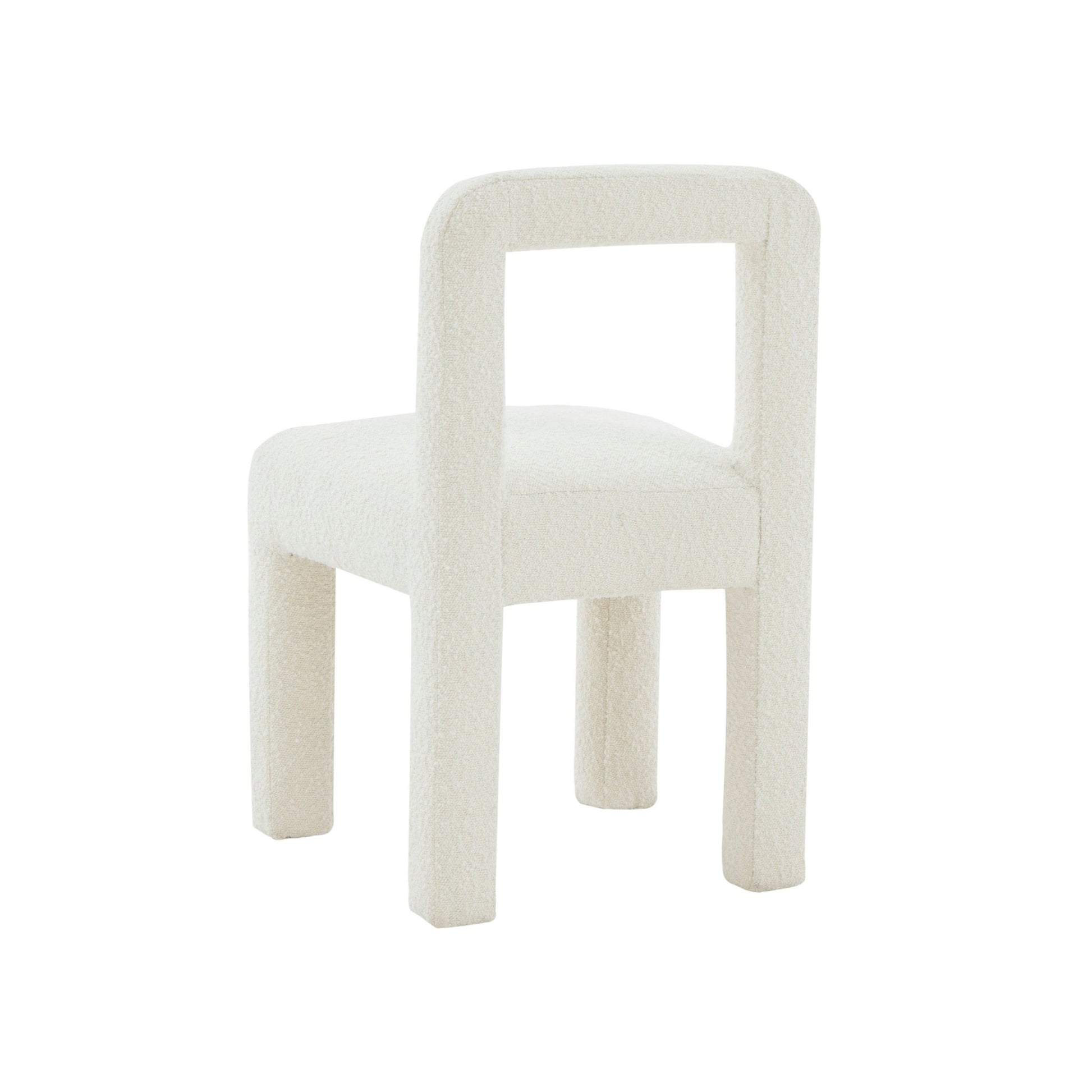 Hazel Cream Boucle Dining Chair - Skandi London