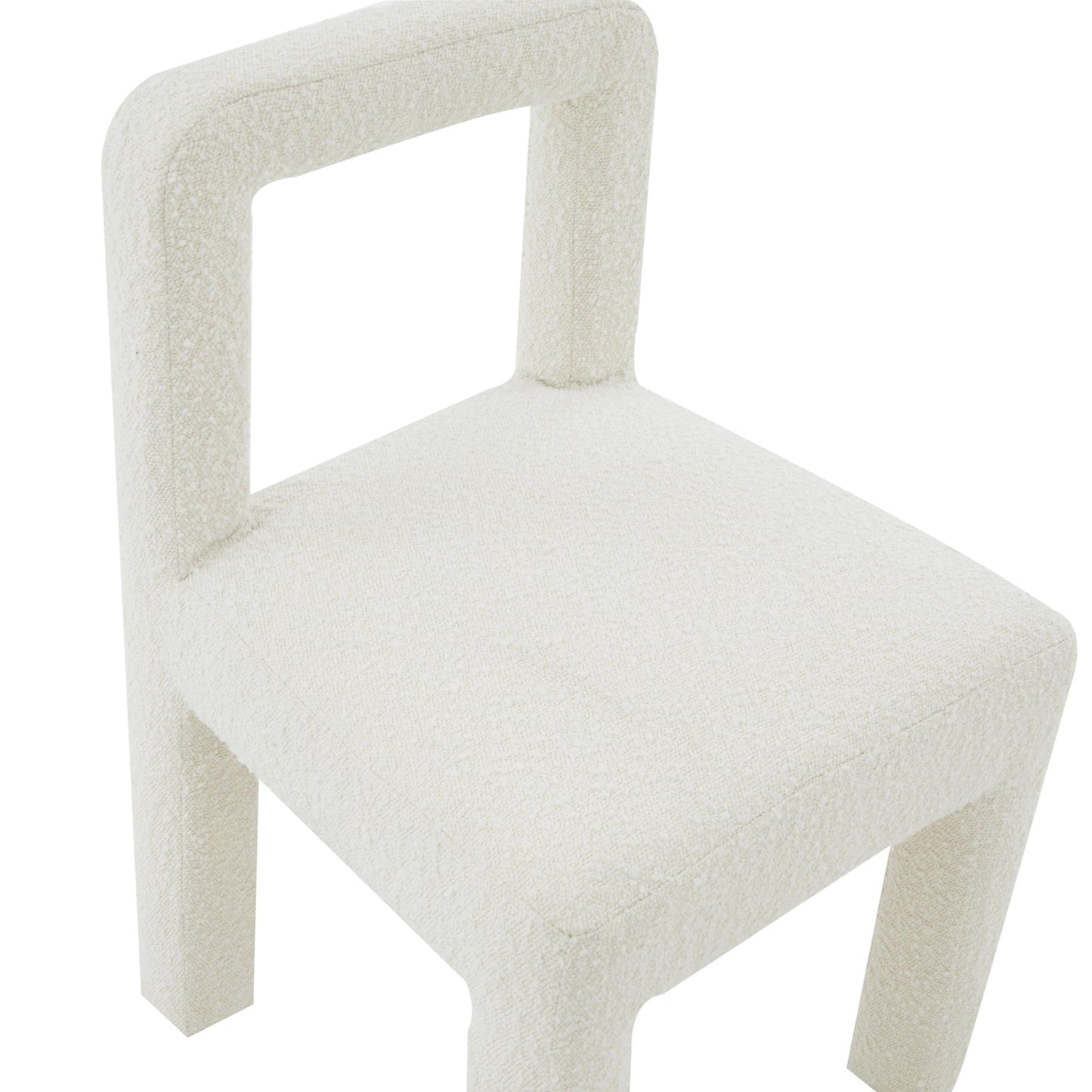 Hazel Cream Boucle Dining Chair - Skandi London