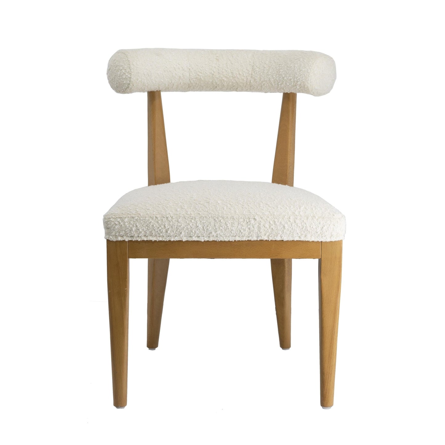 Palla Cream Boucle Dining Chair - Skandi London
