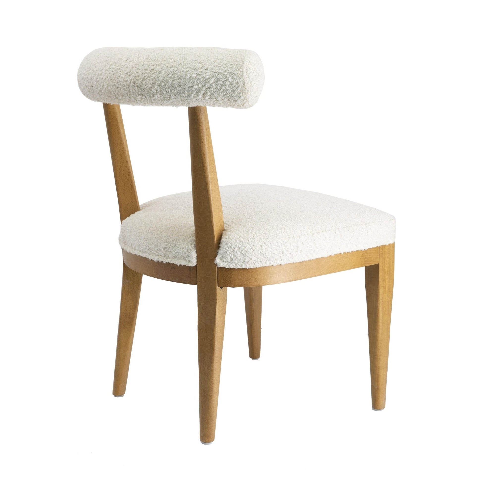 Palla Cream Boucle Dining Chair - Skandi London